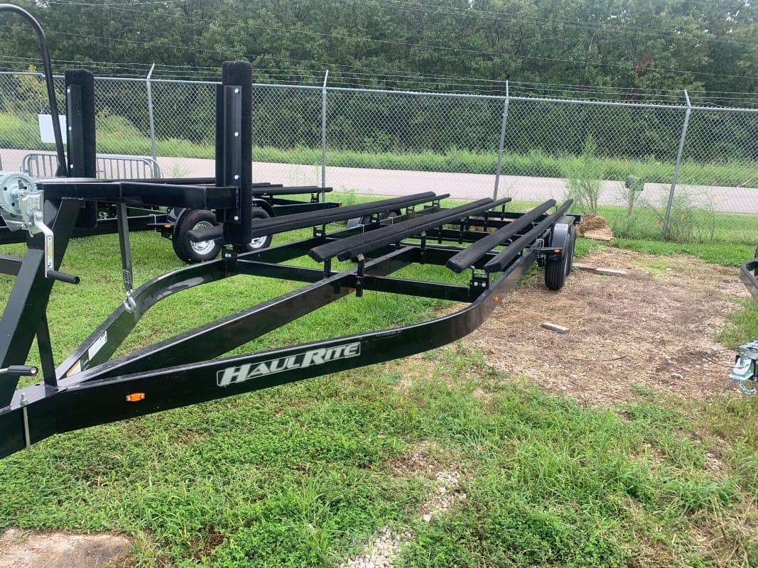 Tritoon Bunk Trailer